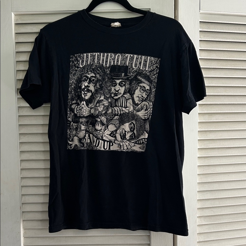Vintage Jethro Tull Black Graphic Band T-Shirt M